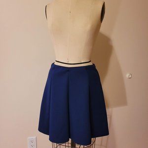 Blue scuba skirt